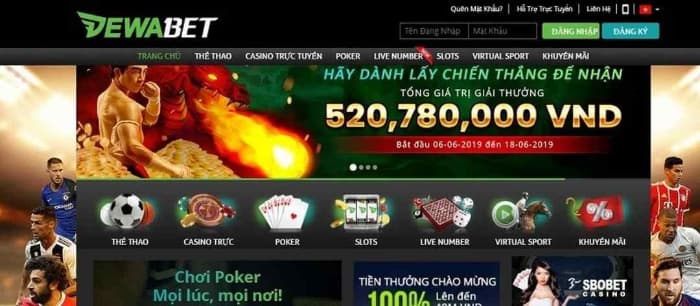 Những ưu điểm nổi bật của DEWABET